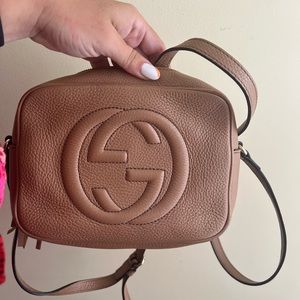 GUCCI Soho small leather disco bag